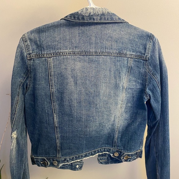 Cropped jean jacket - Picture 2 of 2